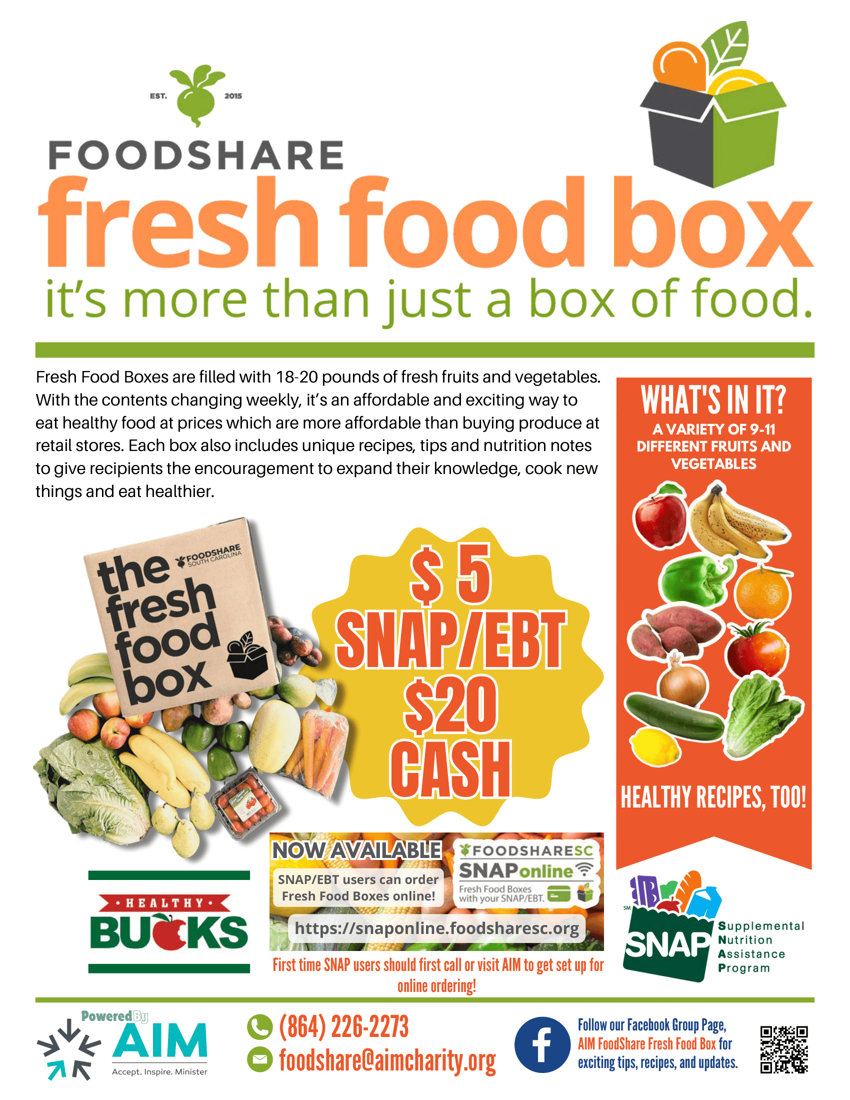 Foodshare Calendar 3